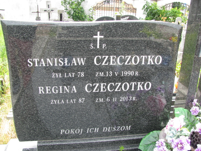 Regina Czeczotko 1926 Białystok św. Rocha - Grobonet - Wyszukiwarka osób pochowanych