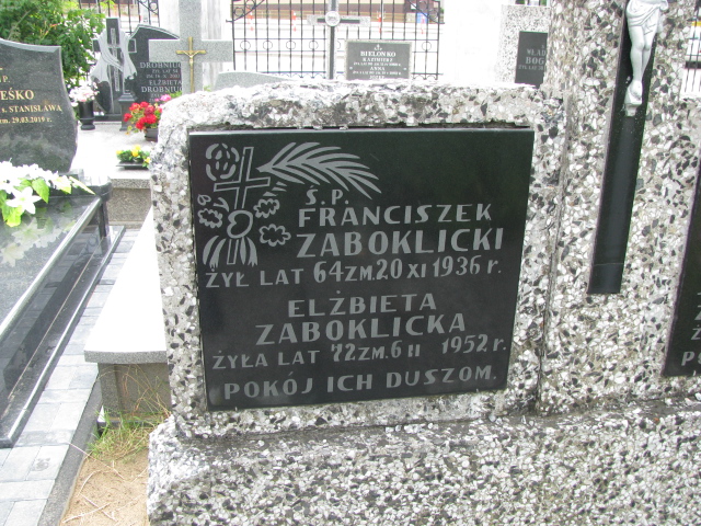 Elżbieta Zaboklicka Białystok św. Rocha - Grobonet - Wyszukiwarka osób pochowanych