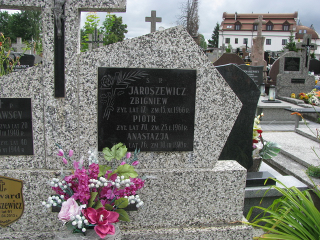 Piotr Jaroszewicz Białystok św. Rocha - Grobonet - Wyszukiwarka osób pochowanych