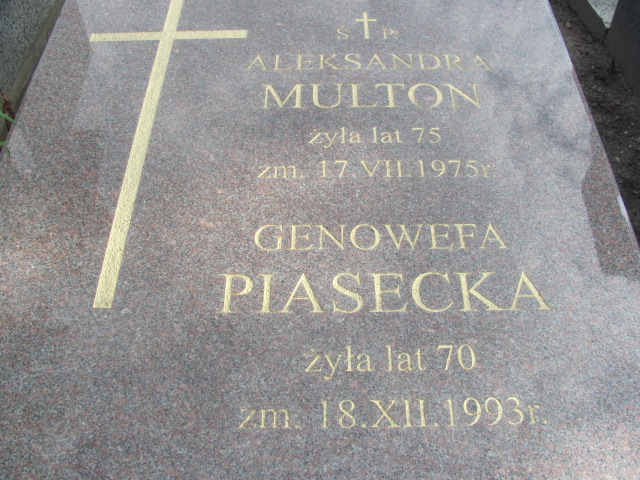 Genowefa Piasecka Białystok św. Rocha - Grobonet - Wyszukiwarka osób pochowanych