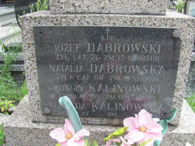 Natalia Dąbrowska Białystok św. Rocha - Grobonet - Wyszukiwarka osób pochowanych