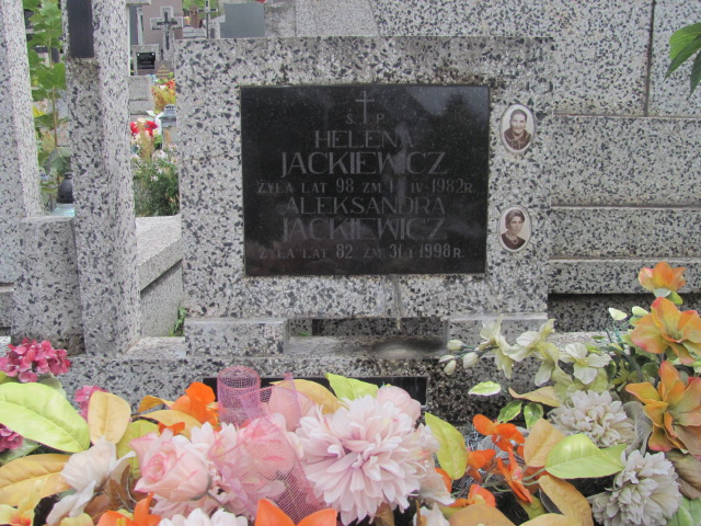 Helena Jackiewicz Białystok św. Rocha - Grobonet - Wyszukiwarka osób pochowanych