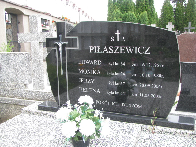 Edward Piłaszewicz Białystok św. Rocha - Grobonet - Wyszukiwarka osób pochowanych