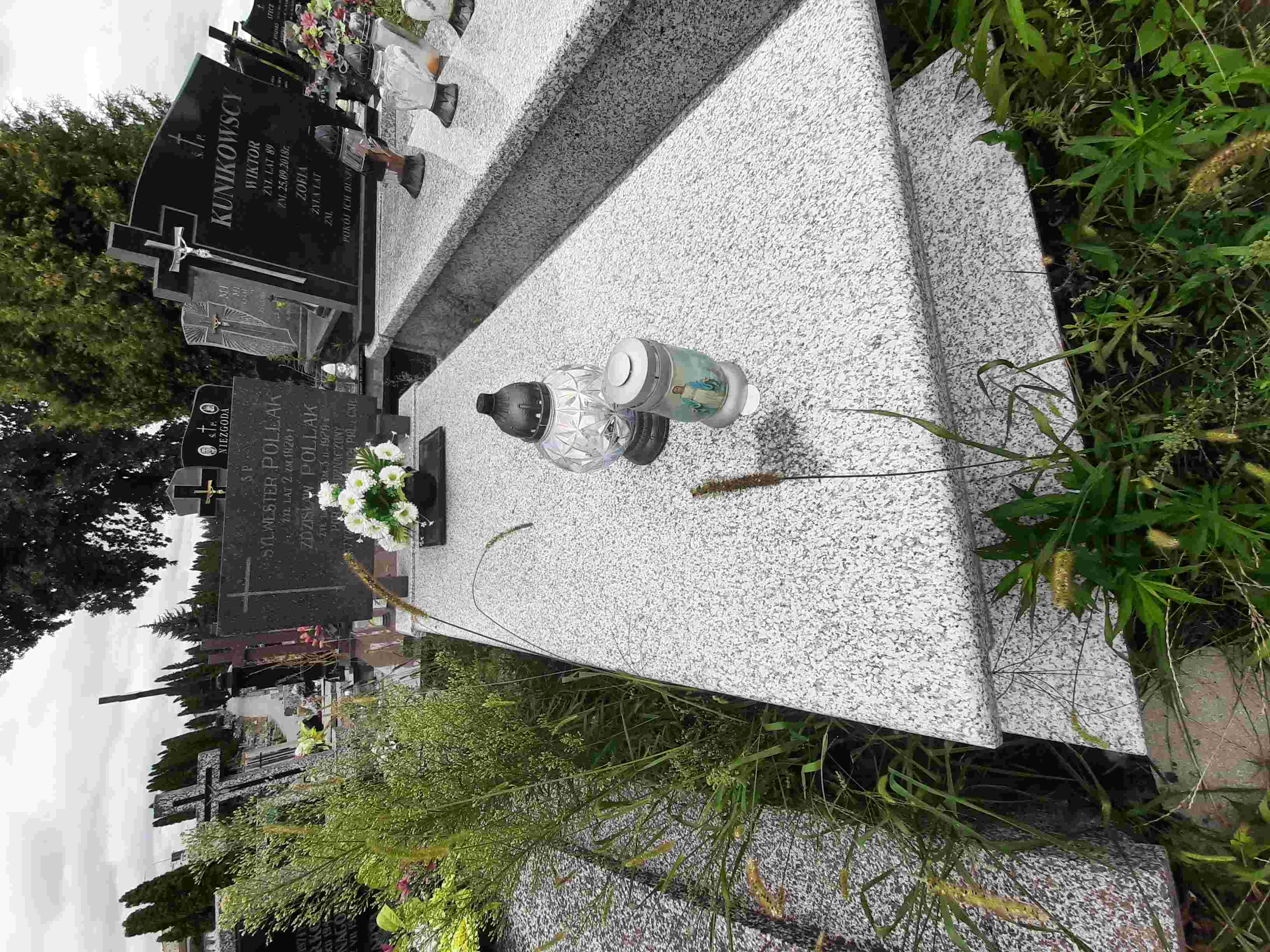 Grób Zdzisław Pollak