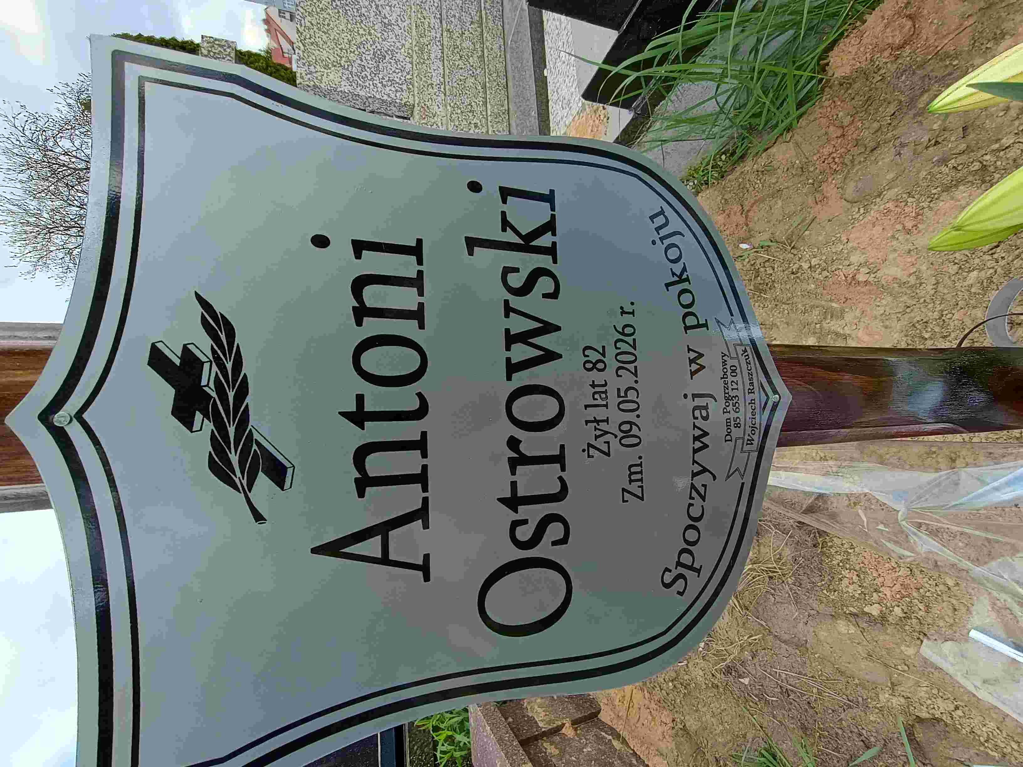 Antoni Ostrowski 1944 Białystok św. Rocha - Grobonet - Wyszukiwarka osób pochowanych