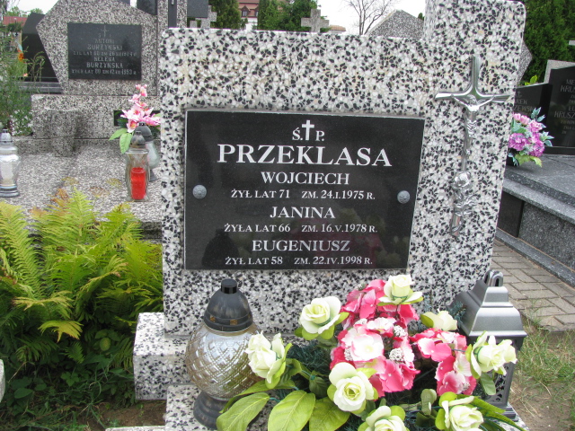 Janina Przeklasa Białystok św. Rocha - Grobonet - Wyszukiwarka osób pochowanych