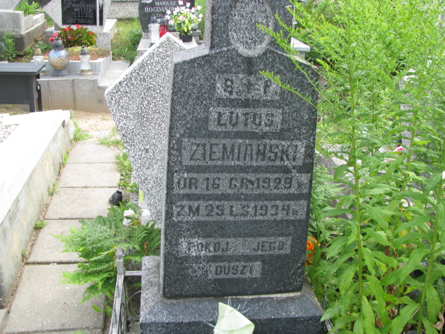 Lucjan Ziemiański 1925 Białystok św. Rocha - Grobonet - Wyszukiwarka osób pochowanych