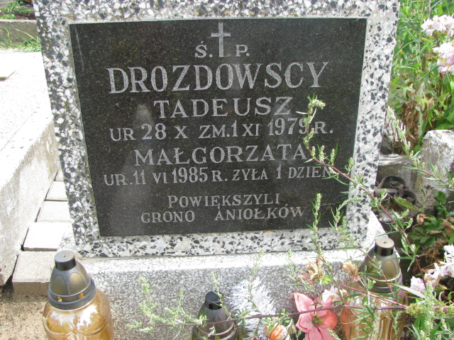 Tadeusz Drozdowski 1979 Białystok św. Rocha - Grobonet - Wyszukiwarka osób pochowanych