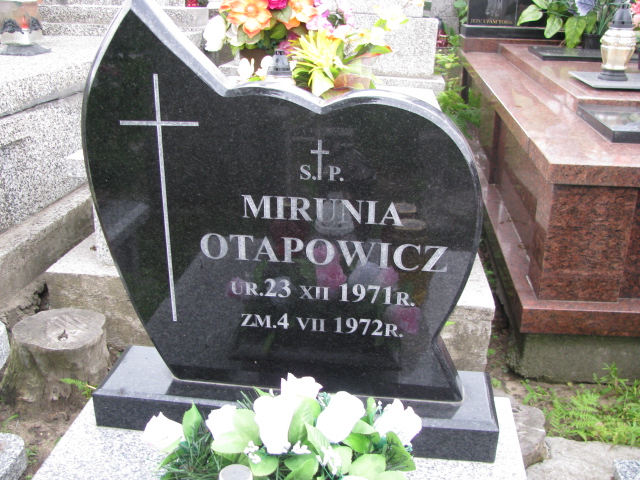 Mirosława Otapowicz 1971 Białystok św. Rocha - Grobonet - Wyszukiwarka osób pochowanych
