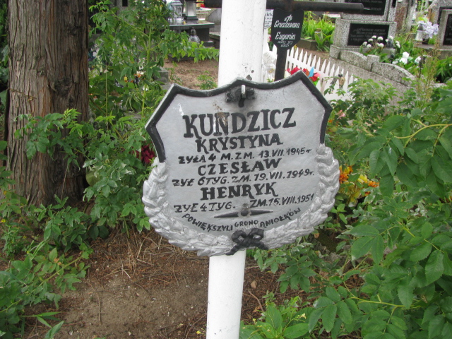 Henryk Kundzicz Białystok św. Rocha - Grobonet - Wyszukiwarka osób pochowanych
