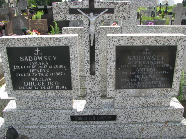 Aleksandra Sadowska  Białystok św. Rocha - Grobonet - Wyszukiwarka osób pochowanych