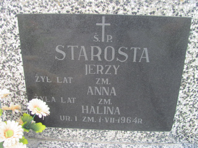 Anna Starosta 1939 Białystok św. Rocha - Grobonet - Wyszukiwarka osób pochowanych