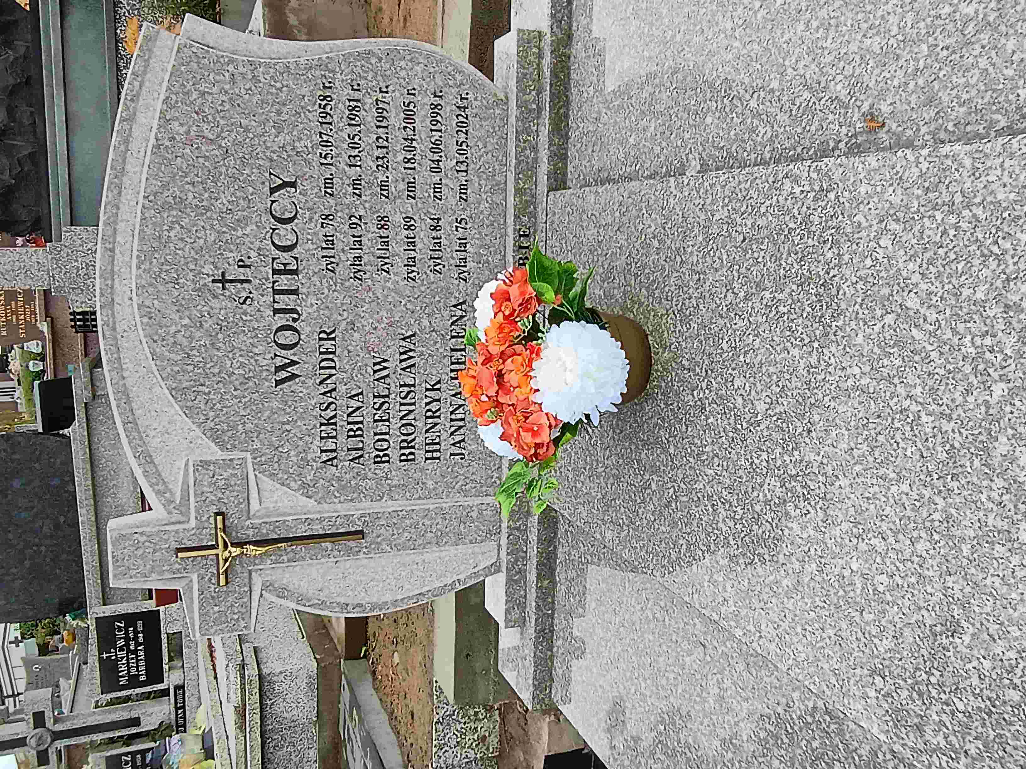 Bolesław Wojtecki Białystok św. Rocha - Grobonet - Wyszukiwarka osób pochowanych