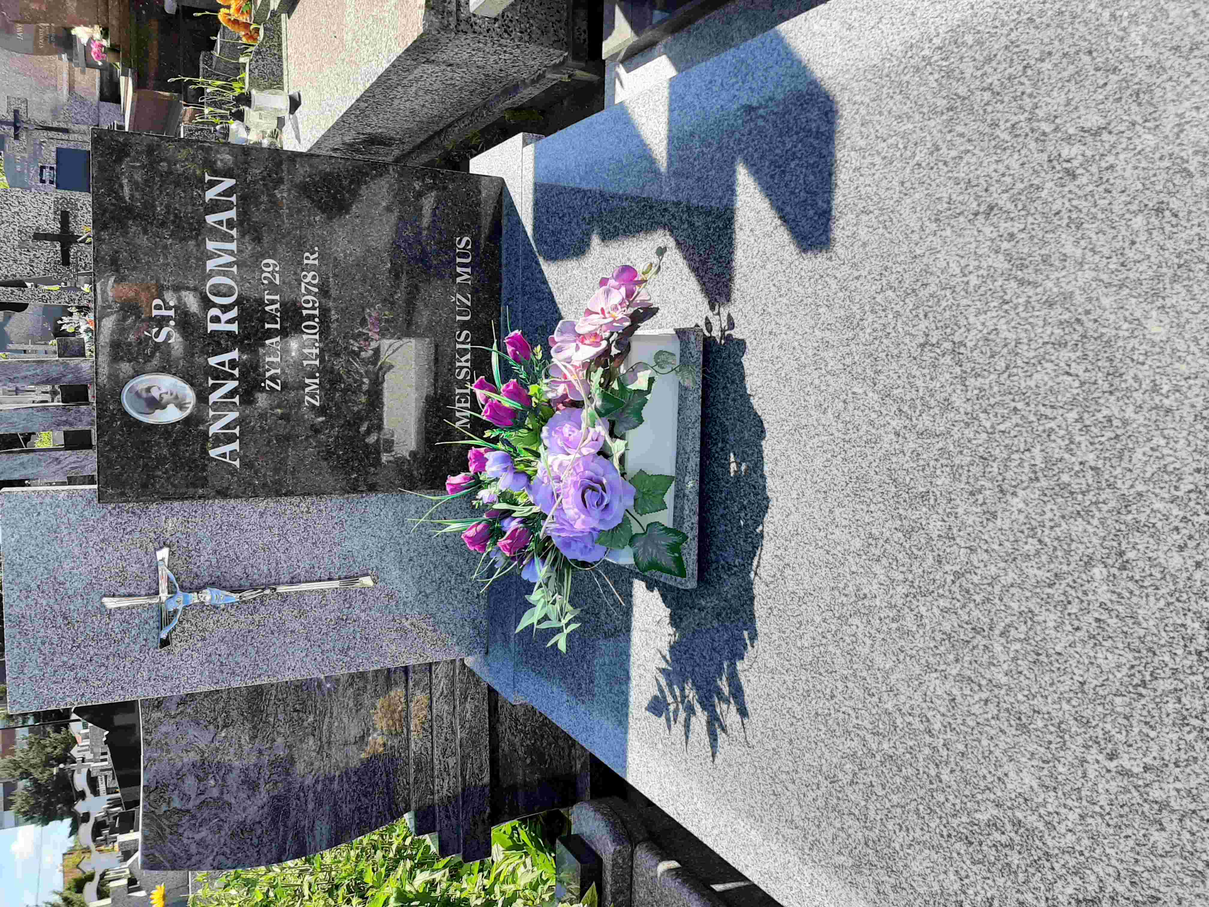 Anna Roman Białystok św. Rocha - Grobonet - Wyszukiwarka osób pochowanych