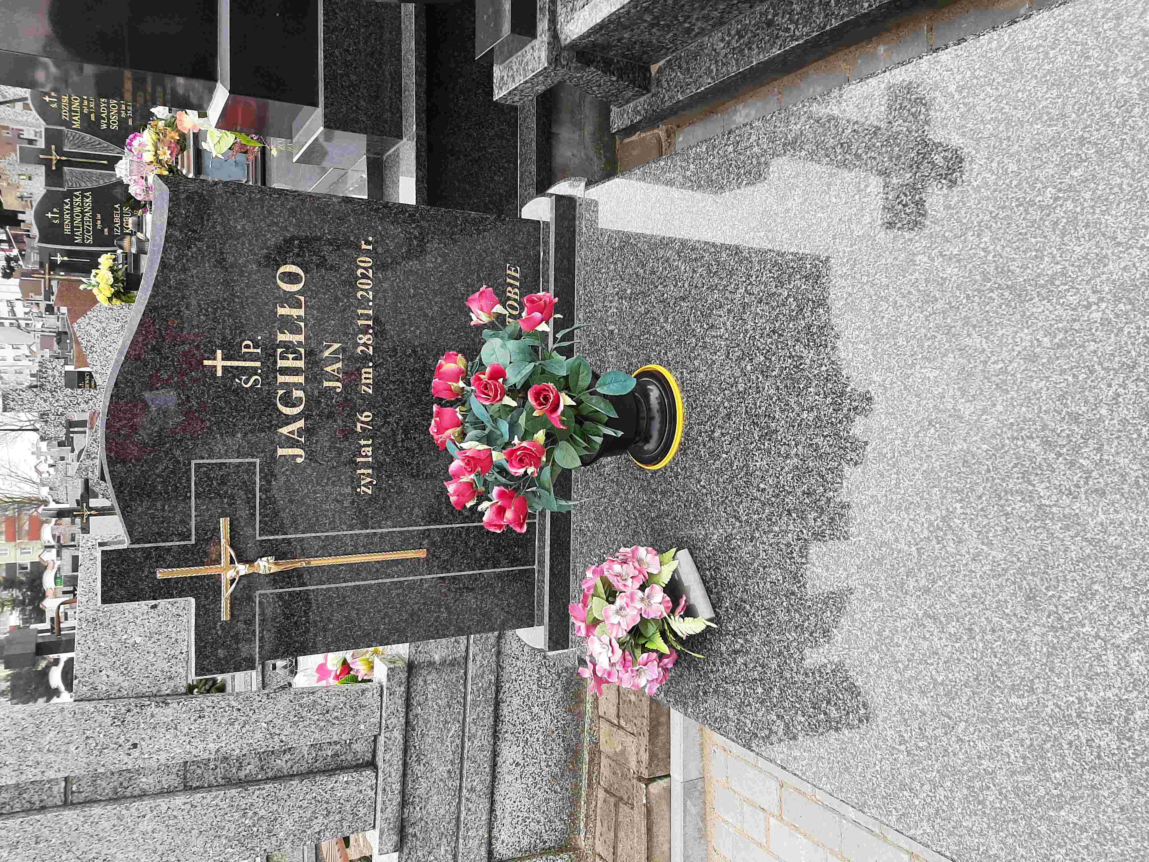 Jan Jagiełło 1944 Białystok św. Rocha - Grobonet - Wyszukiwarka osób pochowanych