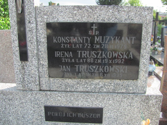 Jan Truszkowski Białystok św. Rocha - Grobonet - Wyszukiwarka osób pochowanych