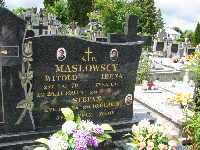 Ryszard Masłowski 1948 Białystok św. Rocha - Grobonet - Wyszukiwarka osób pochowanych