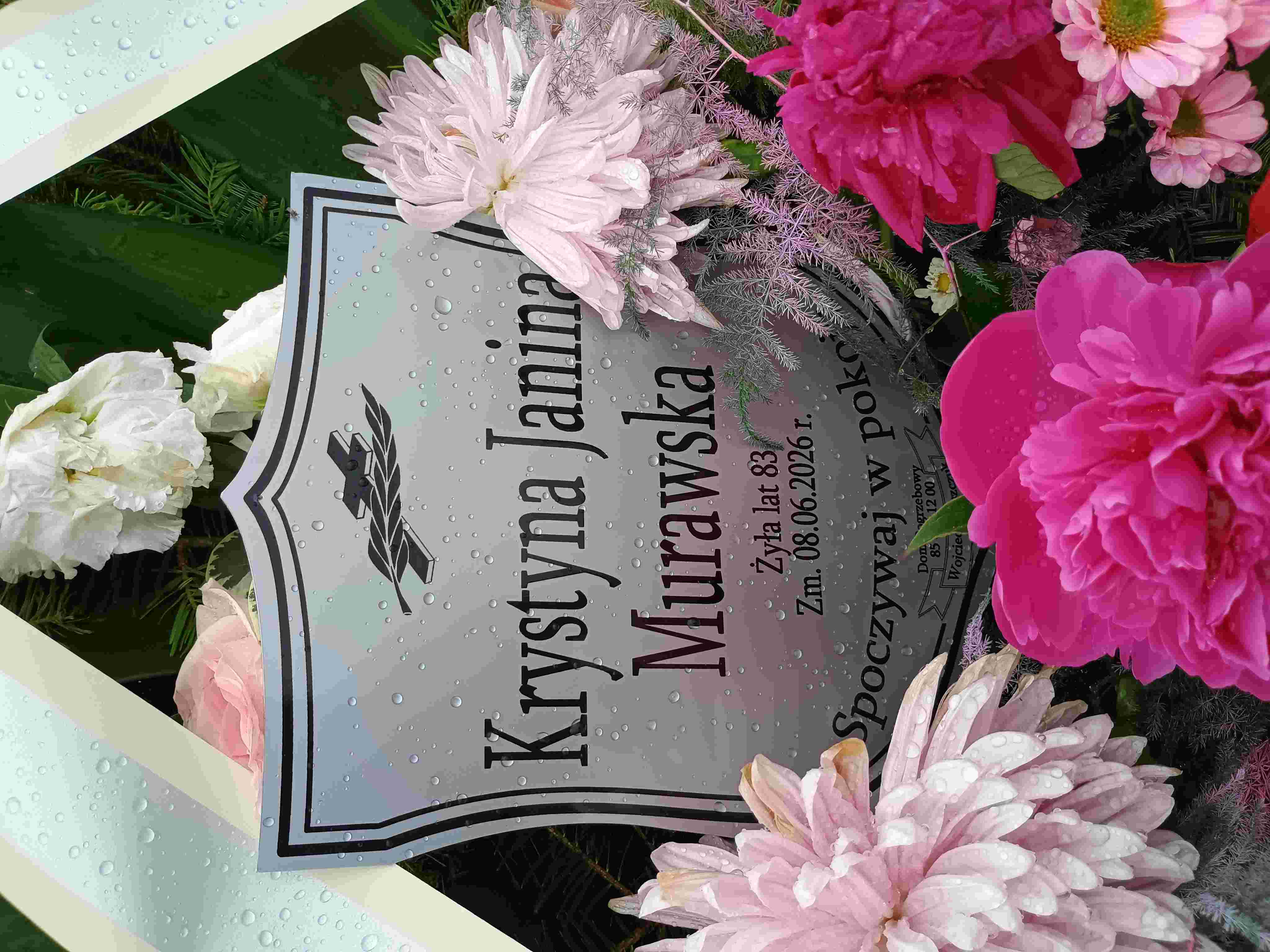 Grób Krystyna Janina Murawska