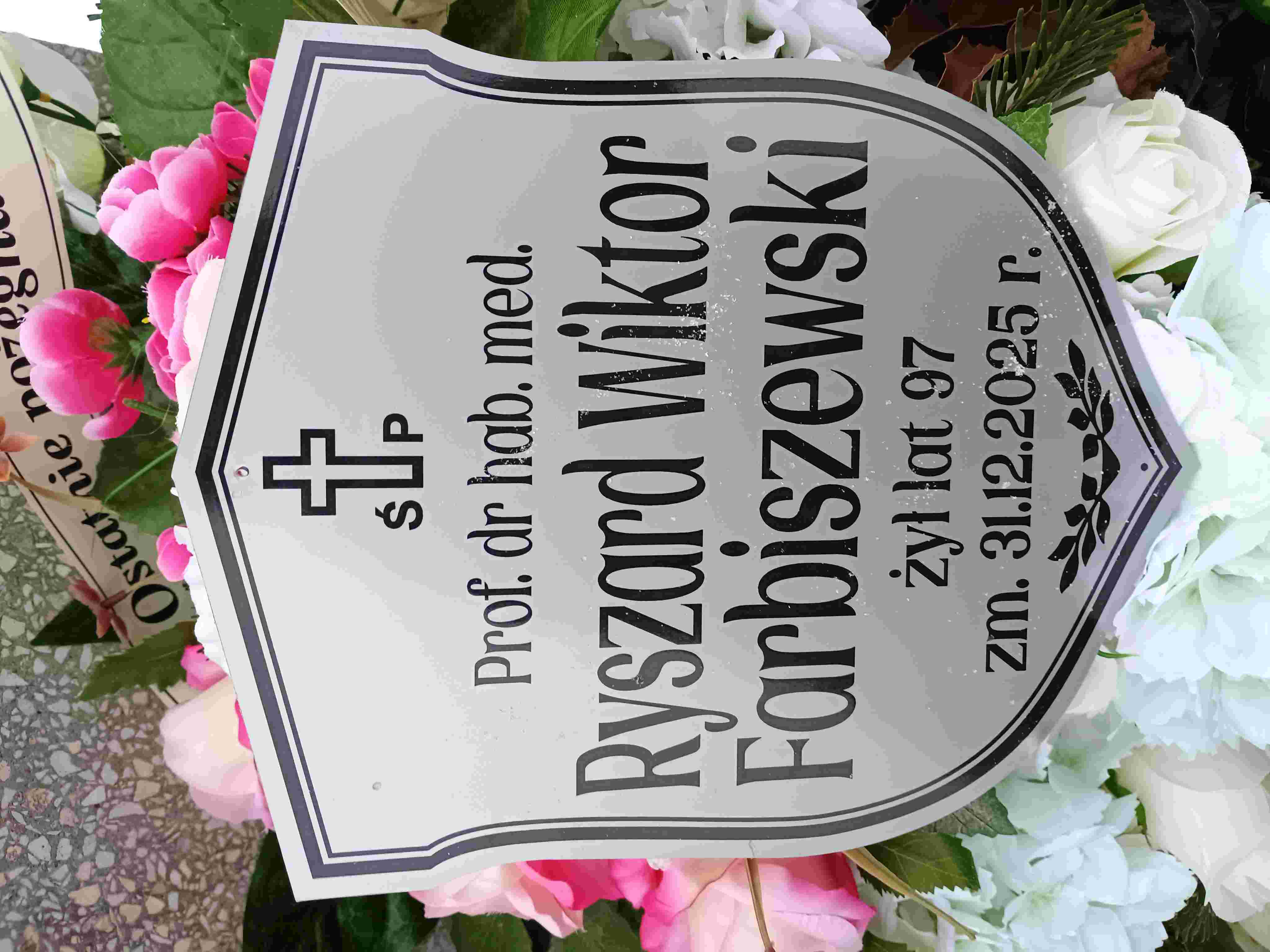 Grób Ryszard Wiktor Farbiszewski