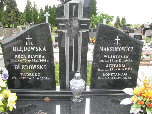 Tadeusz Błędowski Białystok św. Rocha - Grobonet - Wyszukiwarka osób pochowanych