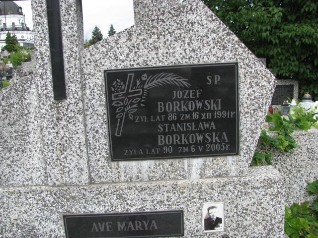 Józef Borkowski Białystok św. Rocha - Grobonet - Wyszukiwarka osób pochowanych