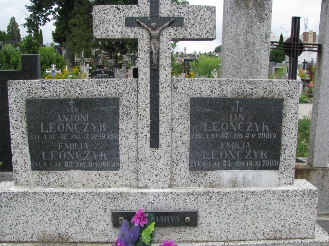 Emilia Leonczyk Białystok św. Rocha - Grobonet - Wyszukiwarka osób pochowanych