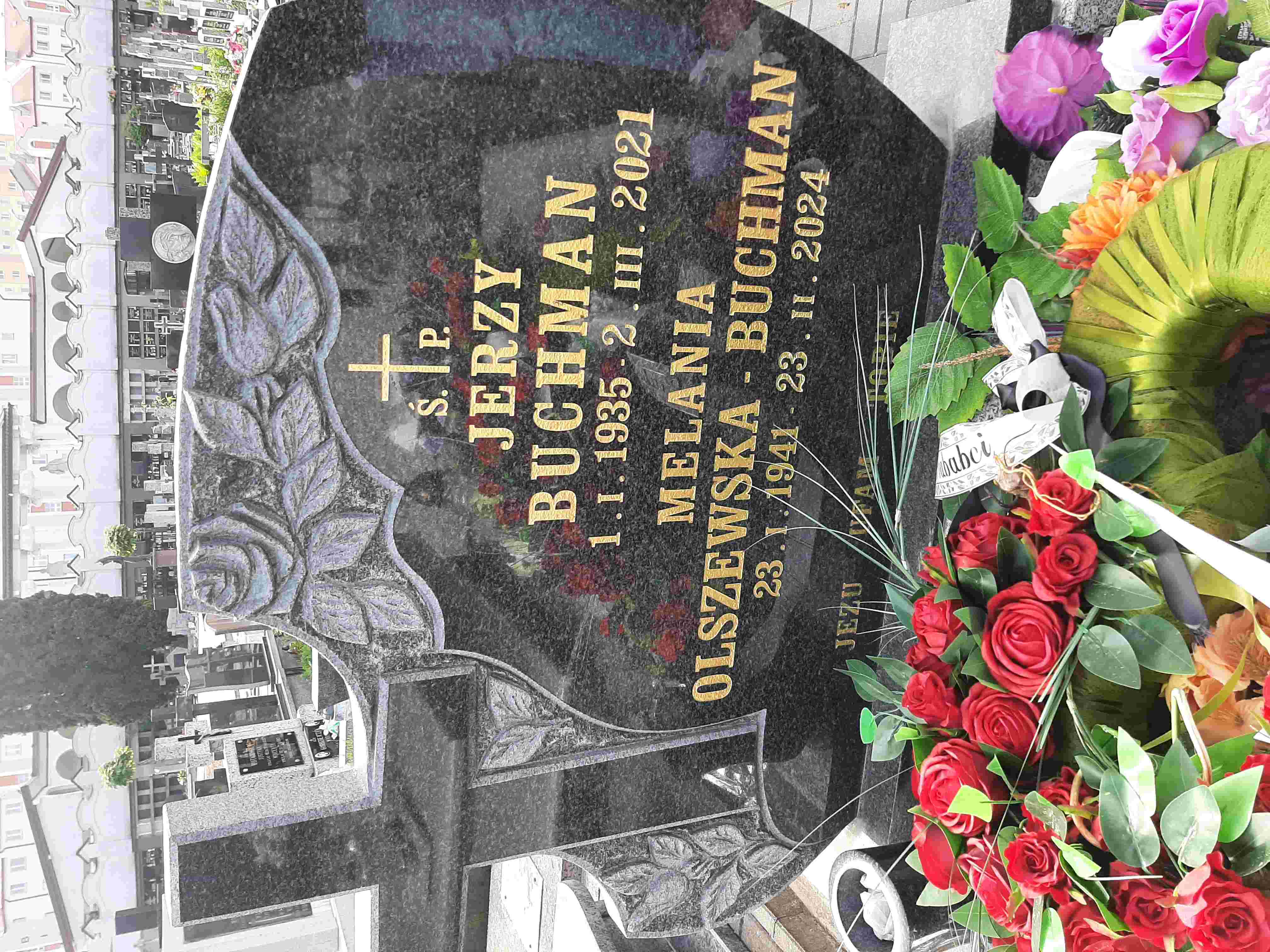 Melania Olszewska-Buchman 1941 Białystok św. Rocha - Grobonet - Wyszukiwarka osób pochowanych