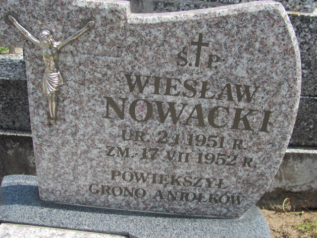 Wiesław Nowacki 1951 Białystok św. Rocha - Grobonet - Wyszukiwarka osób pochowanych