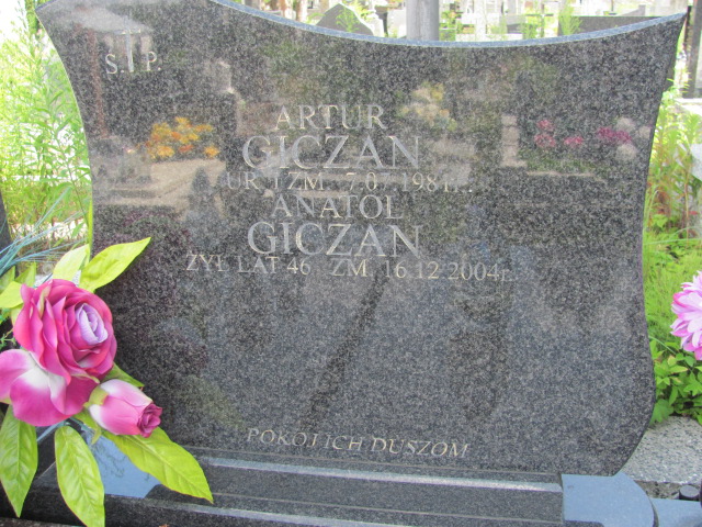 Anatol Giczan Białystok św. Rocha - Grobonet - Wyszukiwarka osób pochowanych