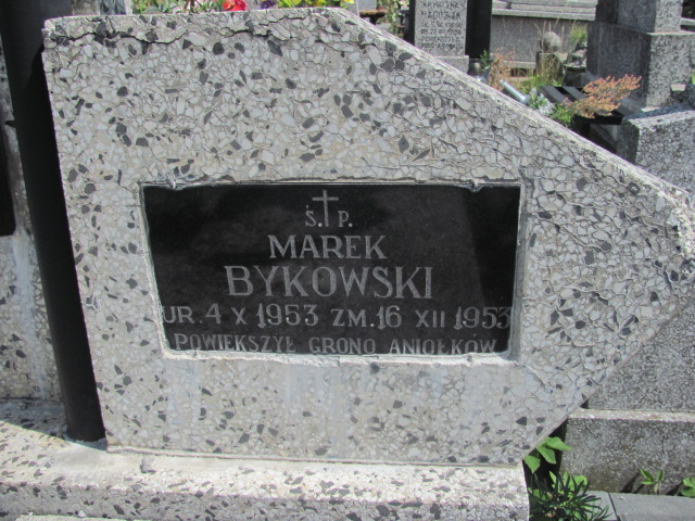 Marek Bykowski 1953 Białystok św. Rocha - Grobonet - Wyszukiwarka osób pochowanych