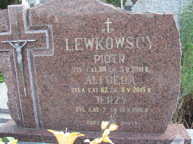 Alfreda Lewkowska 1933 Białystok św. Rocha - Grobonet - Wyszukiwarka osób pochowanych