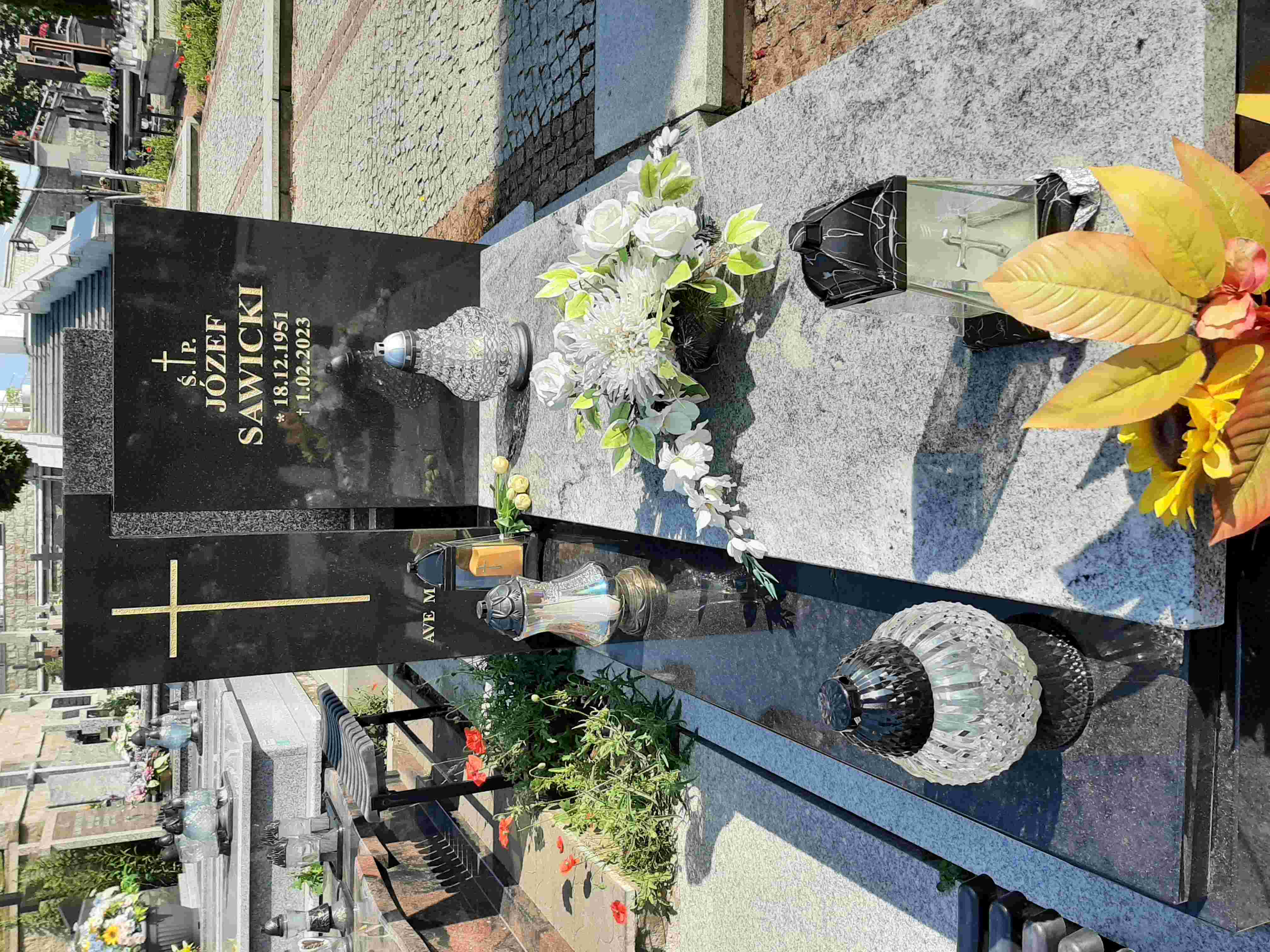 Józef Sawicki 1951 Białystok św. Rocha - Grobonet - Wyszukiwarka osób pochowanych