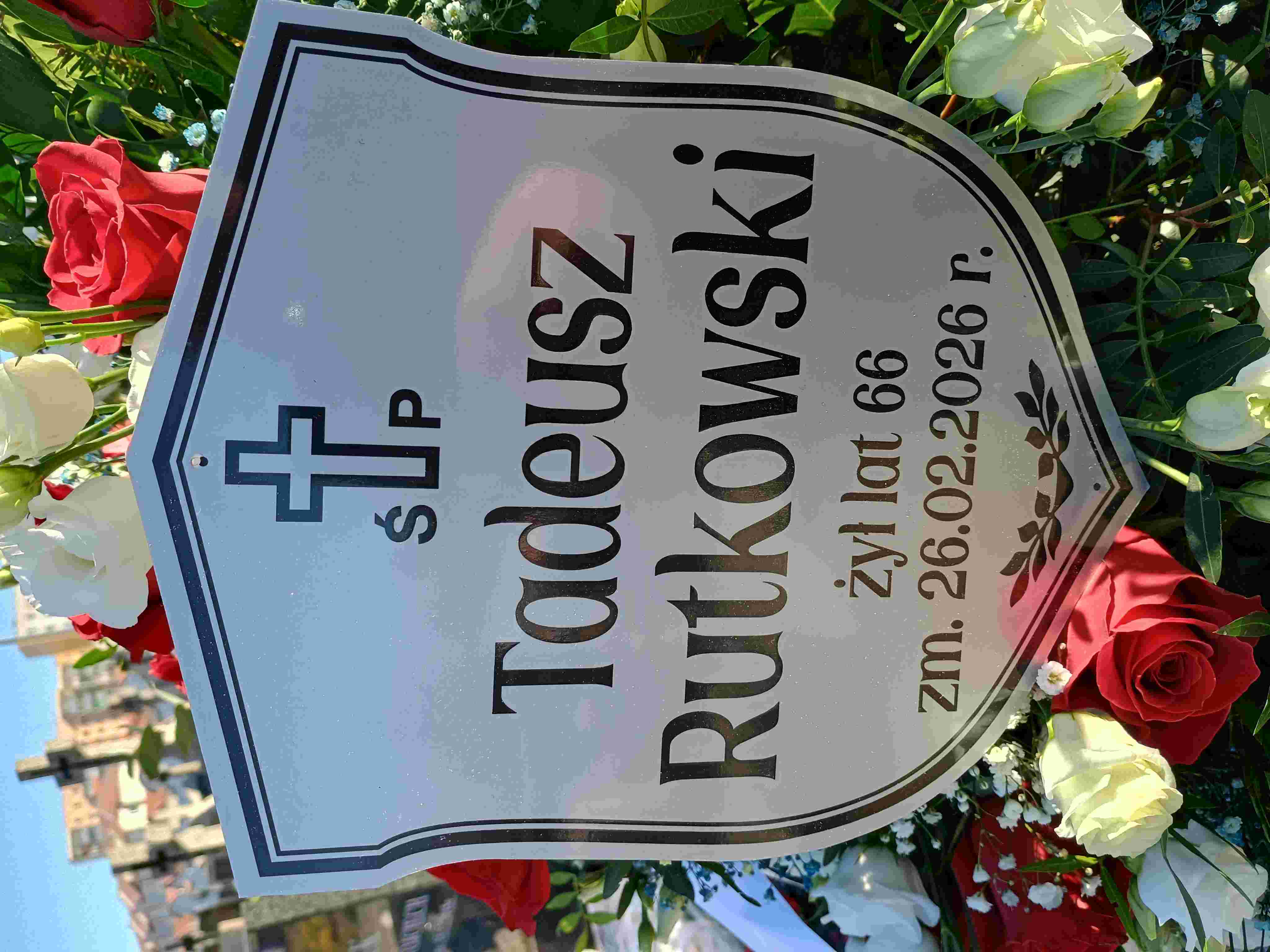 Grób Tadeusz Rutkowski