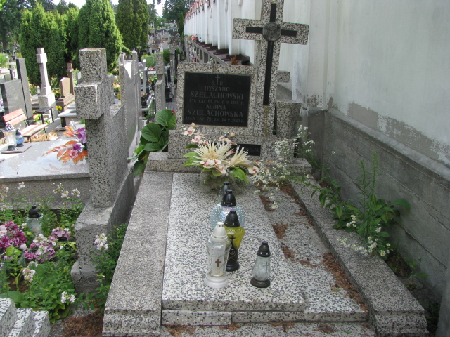 Grób Albina Szelachowska