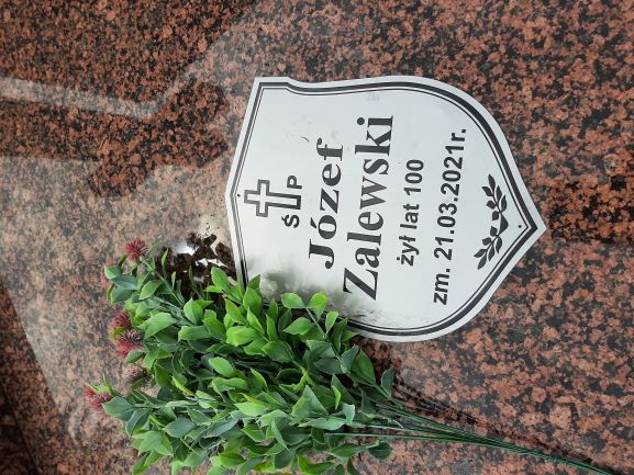 Grób Józef Zalewski