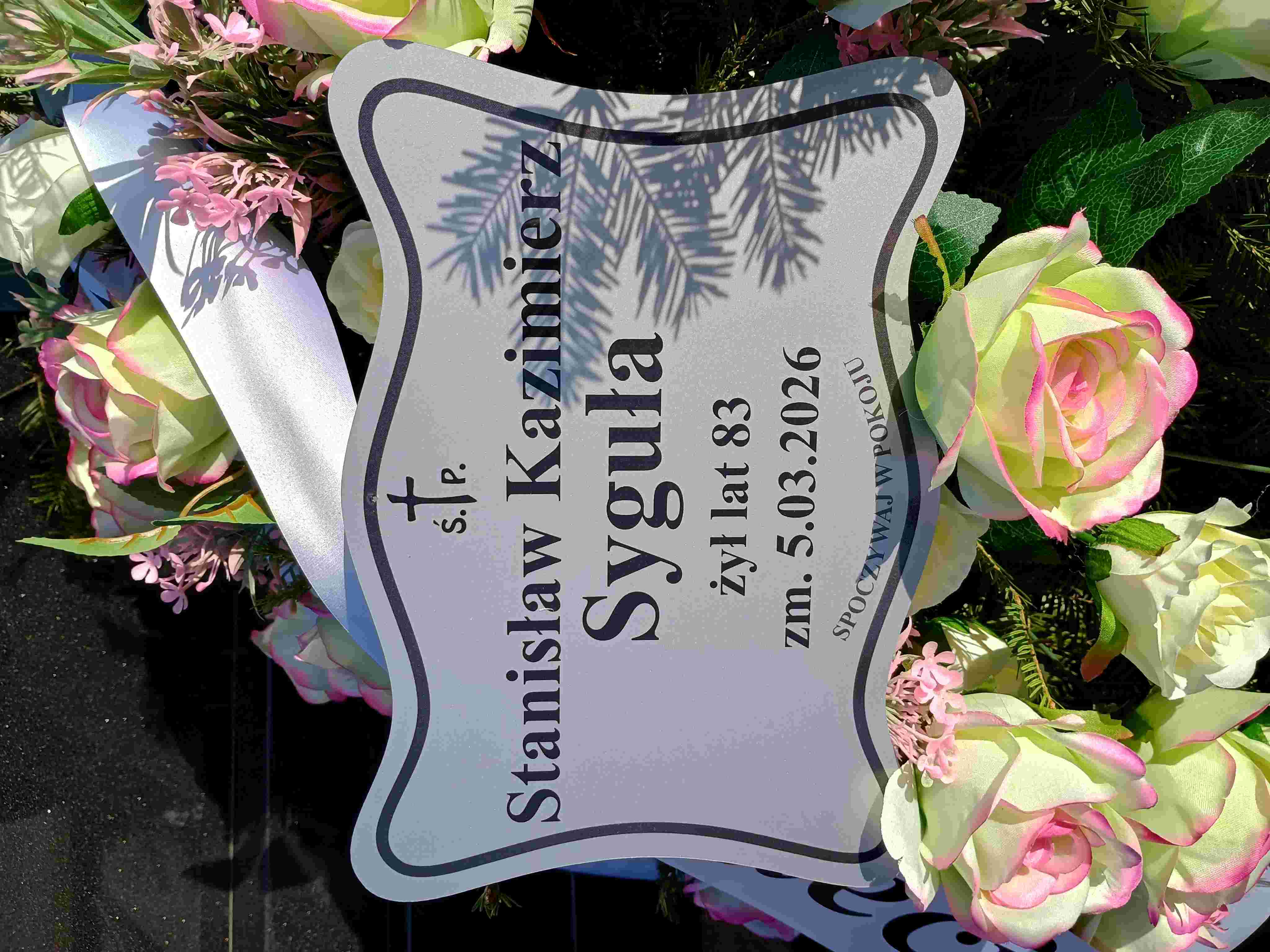 Grób Stanisław Kazimierz Syguła