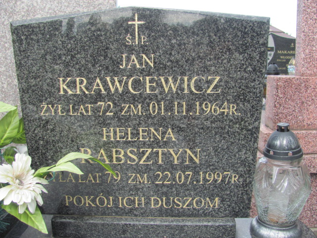 Jan Krawcewicz Białystok św. Rocha - Grobonet - Wyszukiwarka osób pochowanych