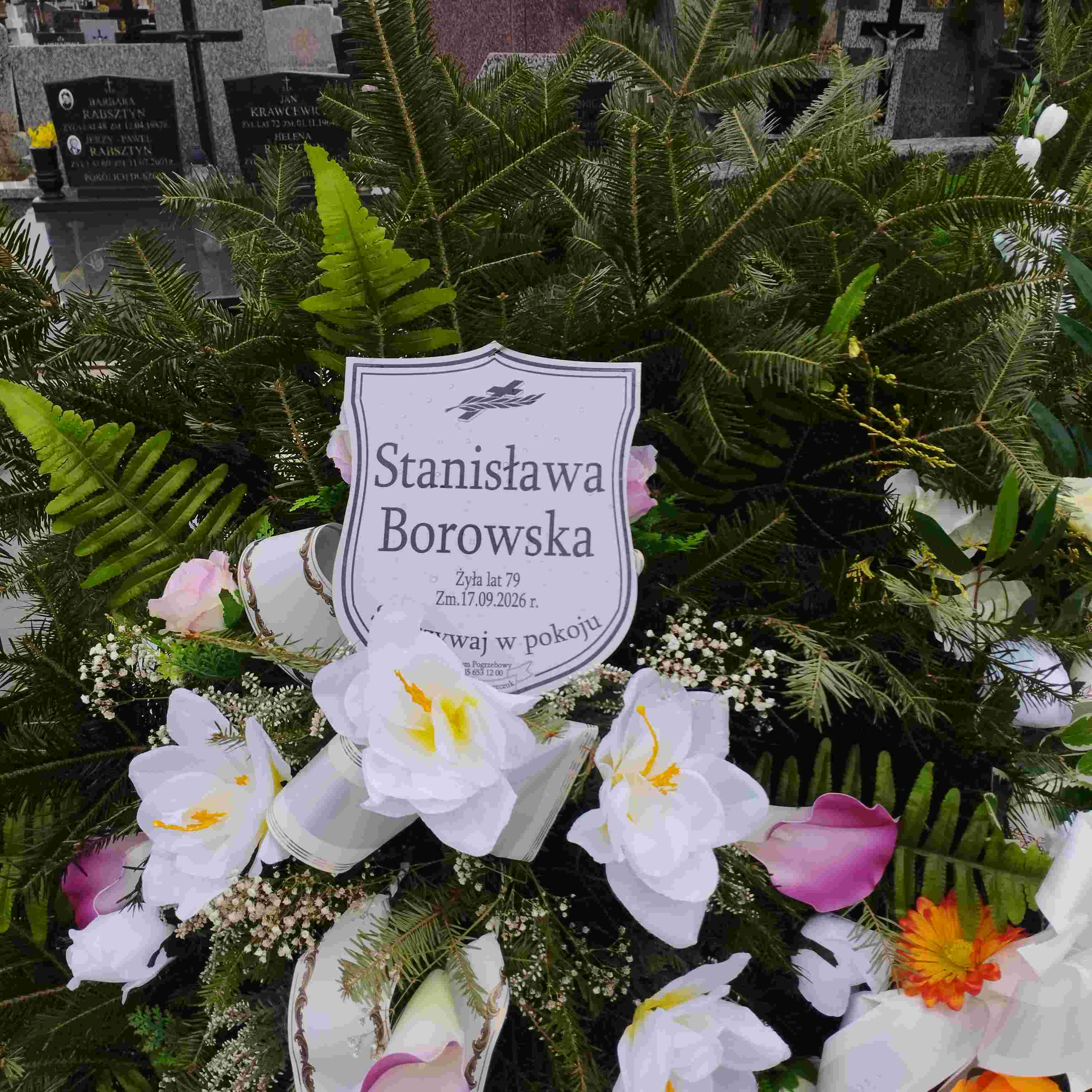 Grób Stanisława Borowska