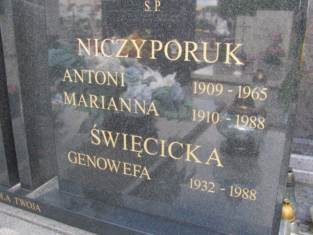 Wioletta Osakowicz 1964 Białystok św. Rocha - Grobonet - Wyszukiwarka osób pochowanych