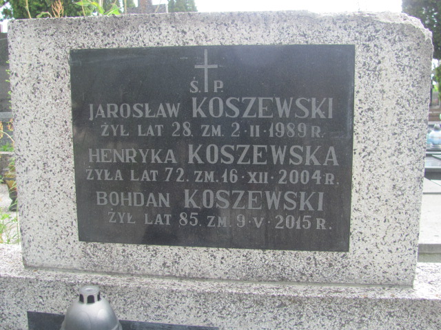 Henryka Koszewska Białystok św. Rocha - Grobonet - Wyszukiwarka osób pochowanych