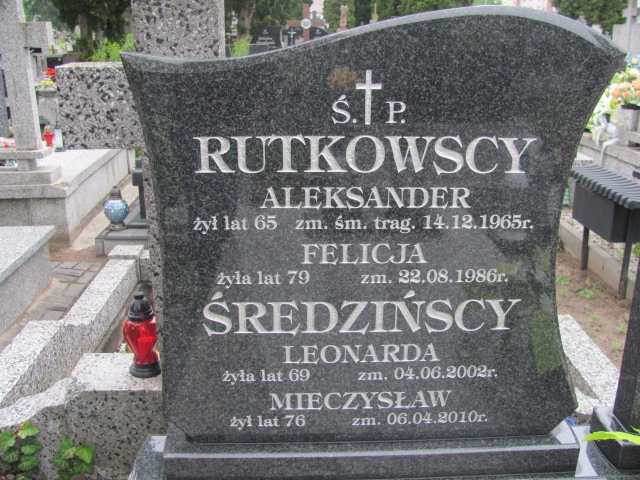 Mieczysław Średziński 1934 Białystok św. Rocha - Grobonet - Wyszukiwarka osób pochowanych