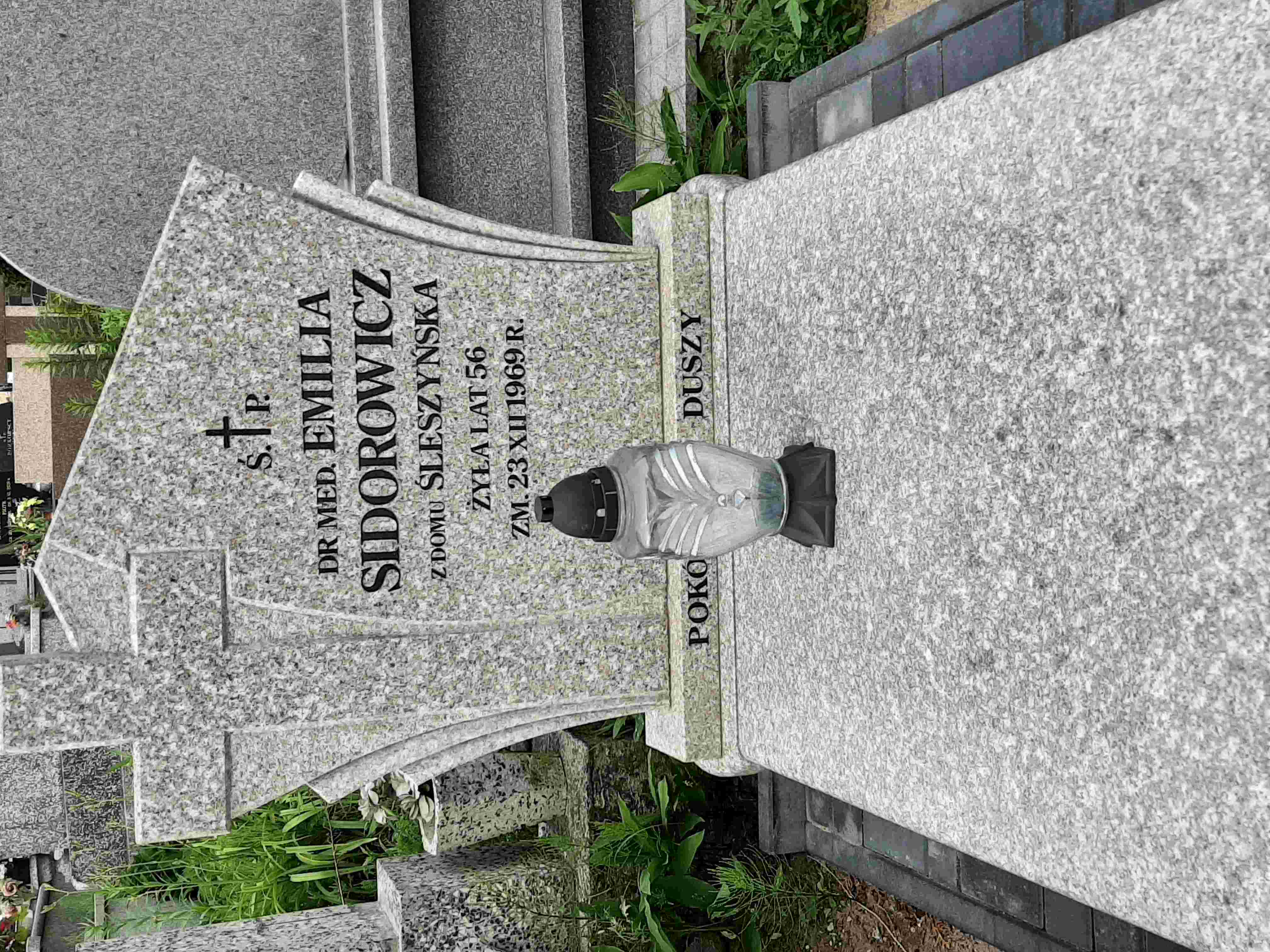 Emilia Sidorowicz Białystok św. Rocha - Grobonet - Wyszukiwarka osób pochowanych