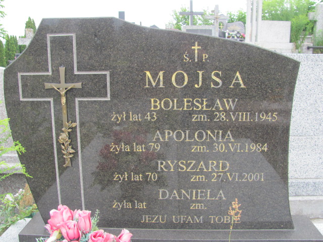 Apolonia Mojsa Białystok św. Rocha - Grobonet - Wyszukiwarka osób pochowanych