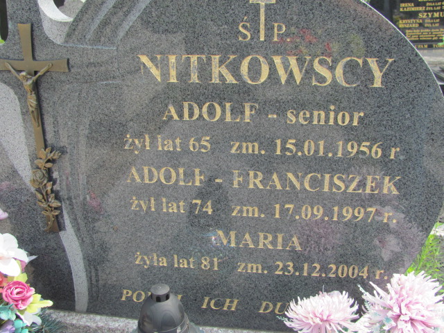 Maria Nitkowska Białystok św. Rocha - Grobonet - Wyszukiwarka osób pochowanych