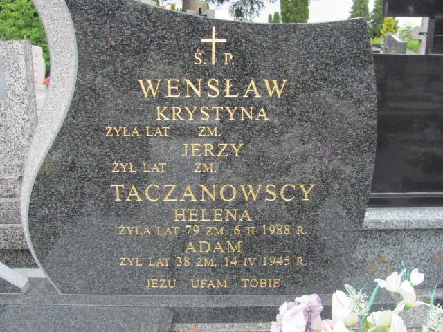 Helena Taczanowska Białystok św. Rocha - Grobonet - Wyszukiwarka osób pochowanych