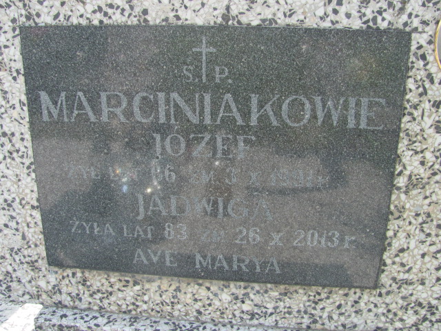 Józef Marciniak Białystok św. Rocha - Grobonet - Wyszukiwarka osób pochowanych