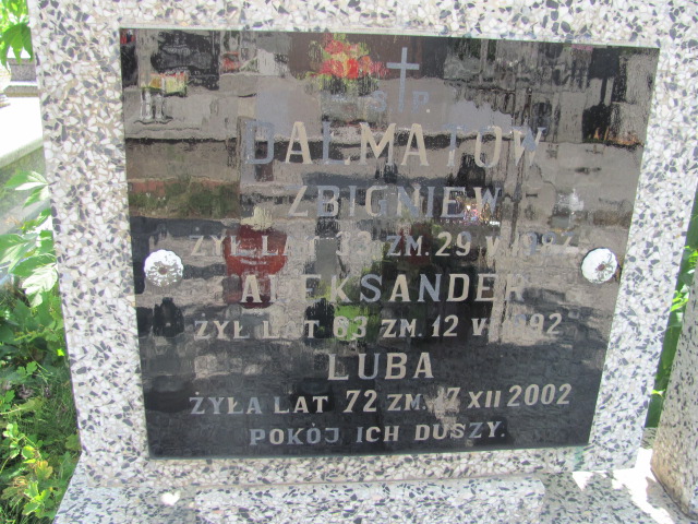 Luba Dalmatow Białystok św. Rocha - Grobonet - Wyszukiwarka osób pochowanych