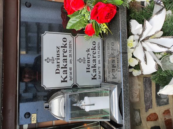 Dariusz Kakareko 1973 Białystok św. Rocha - Grobonet - Wyszukiwarka osób pochowanych