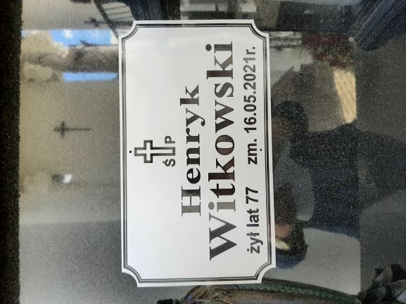 Henryk Witkowski 1944 Białystok św. Rocha - Grobonet - Wyszukiwarka osób pochowanych