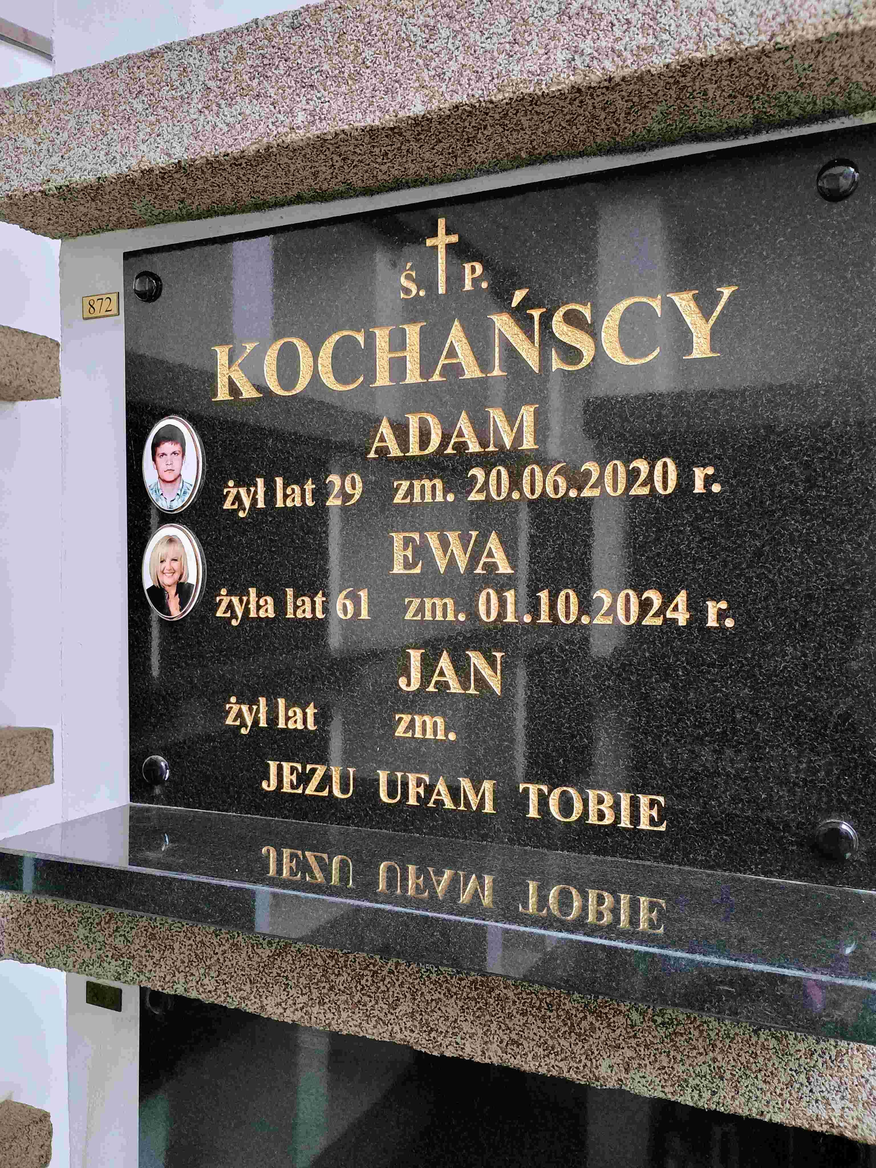 Grób Adam Kochański
